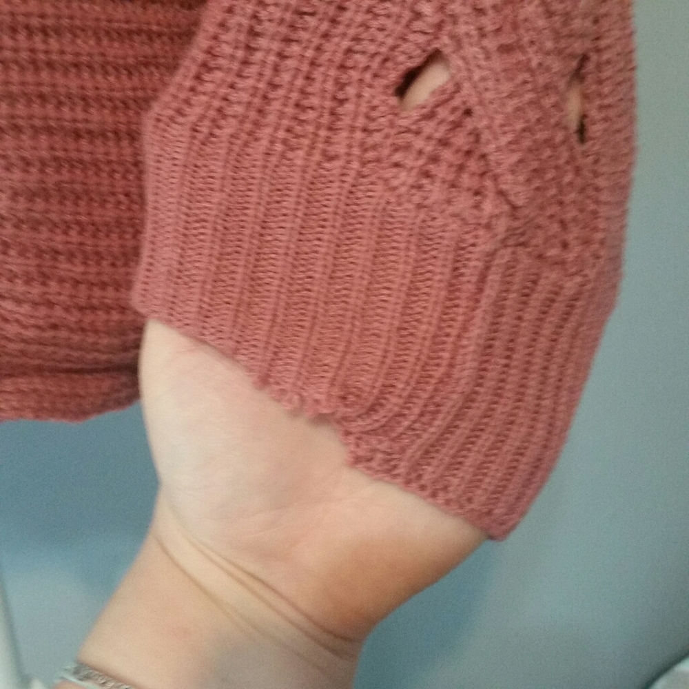 🌼3/$20 Dusty Rose Sweater Size 2X - Picture 10 of 11